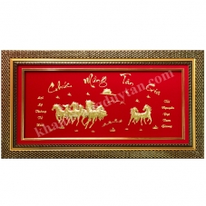 Khánh vàng mừng tân gia - Bát mã