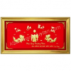 Khánh vàng Tân gia phát tài hình rồng