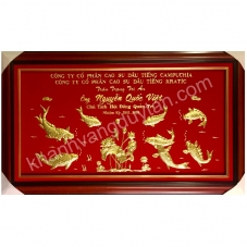 Quà tặng sếp cao cấp Khánh vàng 24k