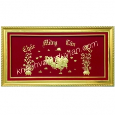 Quà tặng tân gia Khánh vàng xe thần tài