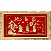 Khánh vàng quà chúc mừng thọ