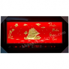 Khánh vàng Tranh đèn, Tranh lịch vạn niên