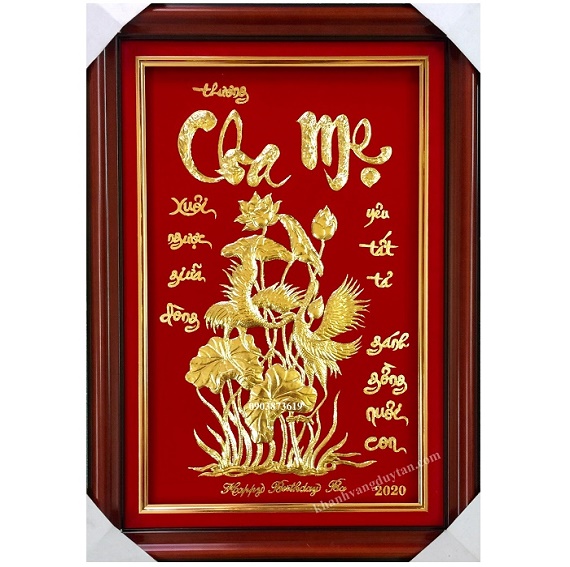 Tranh chữ Cha Mẹ tranh-chu-cha-me